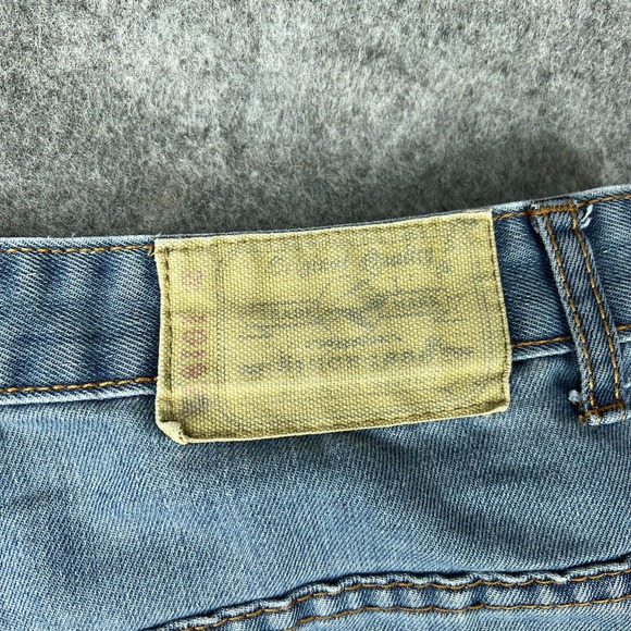 Redhead Jeans Mens‎ 34 X 34 Blue Straight Leg Faded Denim Pants VTG 90s Outdoors - Picture 8 of 12